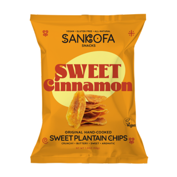 Sankofa Plantain Chips Sweet Cinnamon 50g