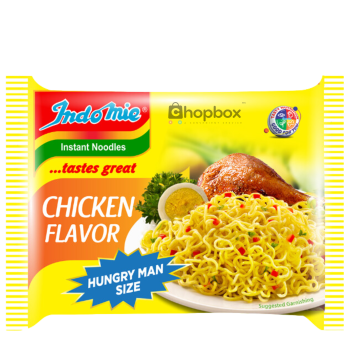 Indomie Instant Noodle Hungryman Size Regular Chicken Flavor 180g