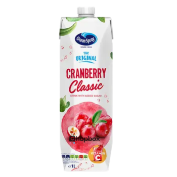 DX Ocean Spray Original Cranberry Juice Classic 1lt
