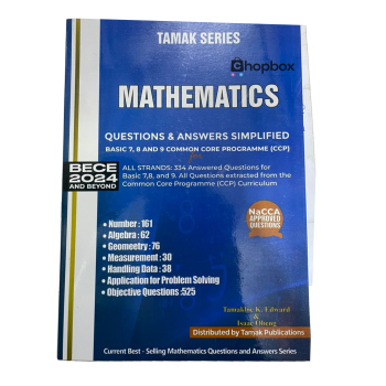 Mathematics Questions & Answers For JHS - Tamak Series